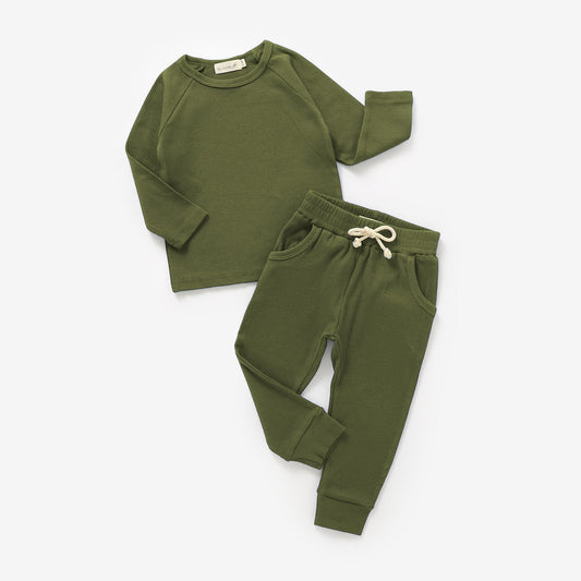 The Malo Loungewear Set - Avocado