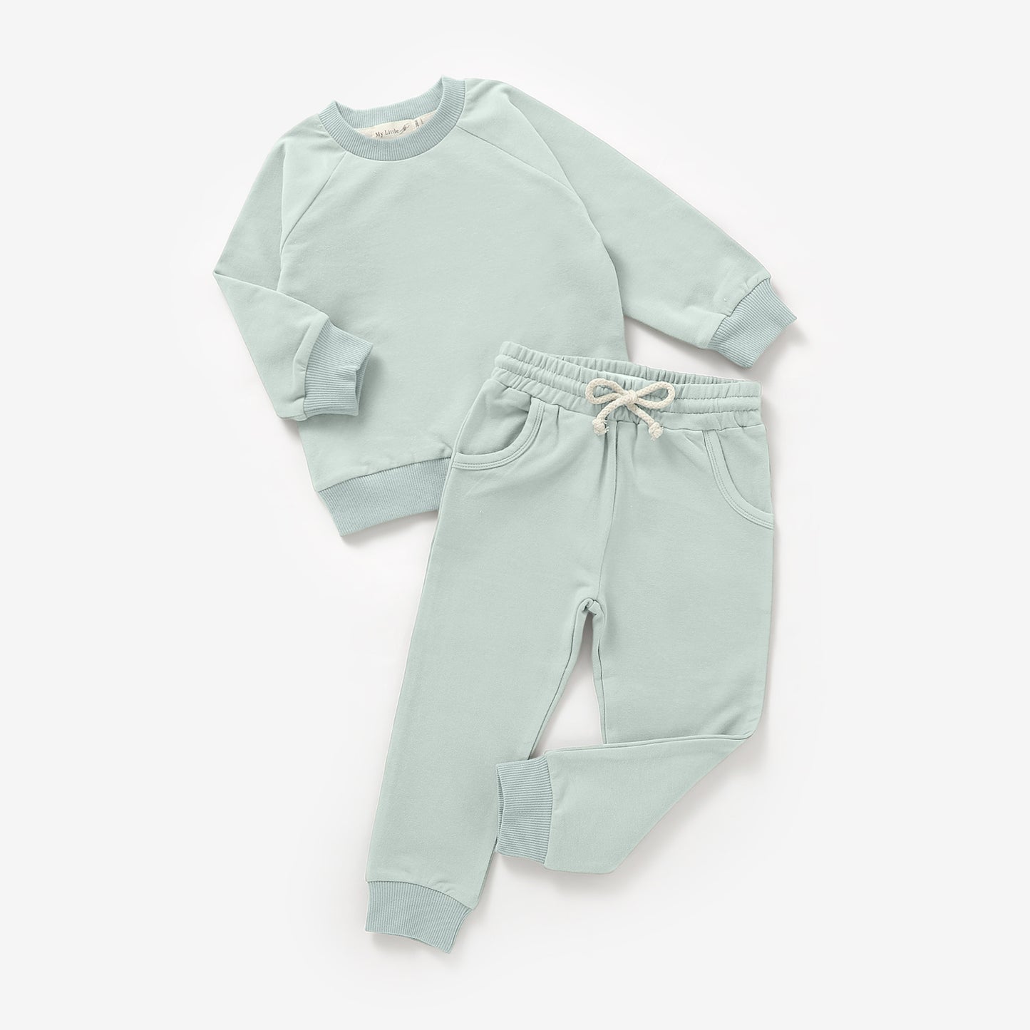 The Rue Jogger Set - Seafoam