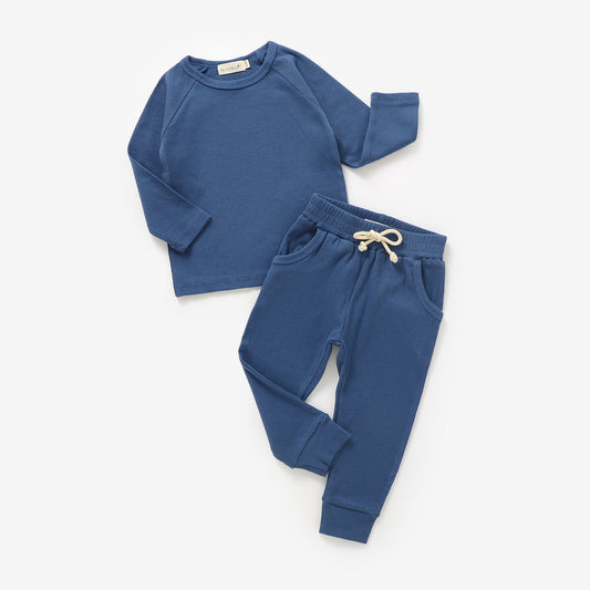 The Malo Loungewear Set - Blueberry