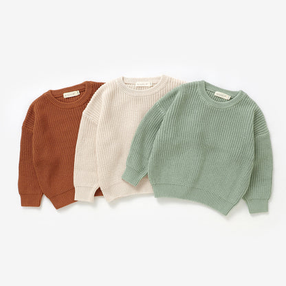 The Sutton Knit Sweater - Cream