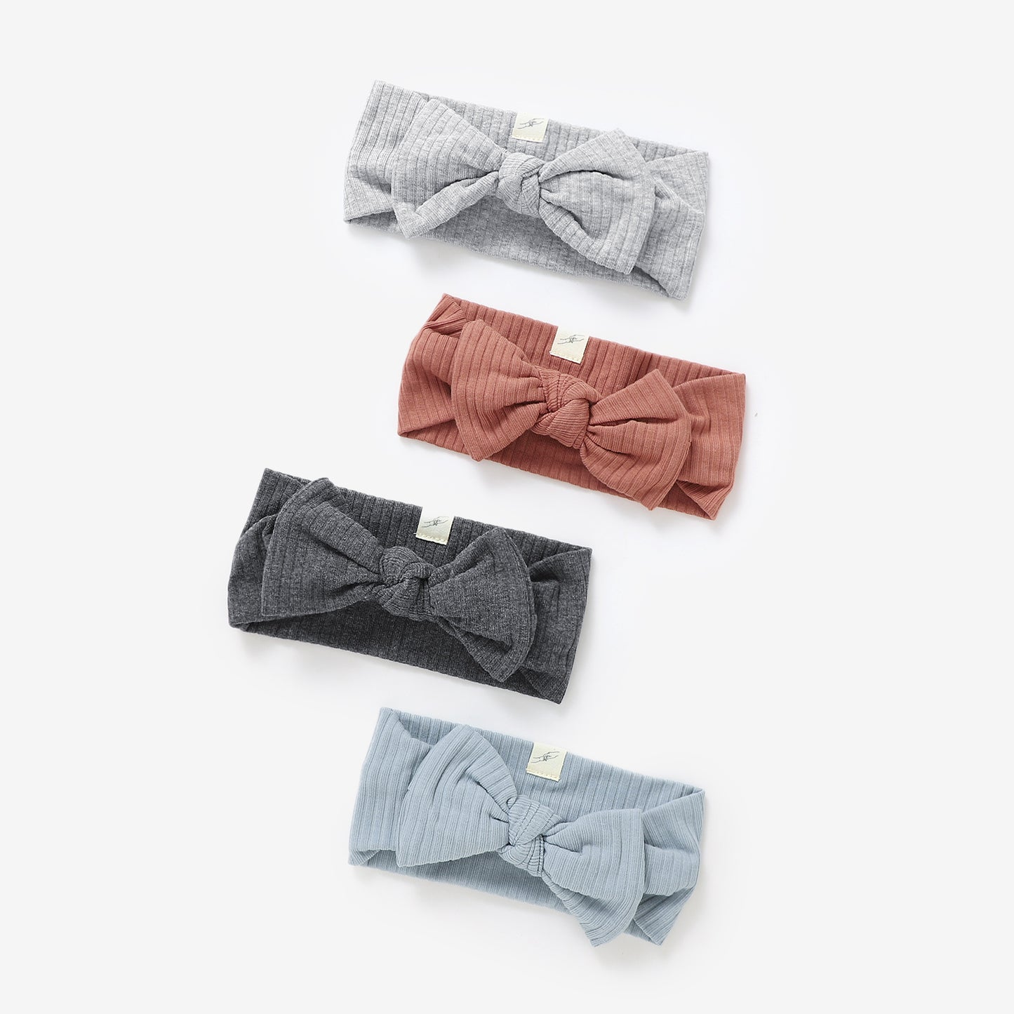 The Orly Bow Headband - Charcoal