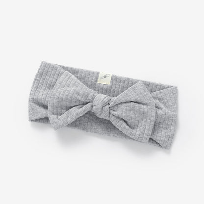 The Orly Bow Headband - Stone