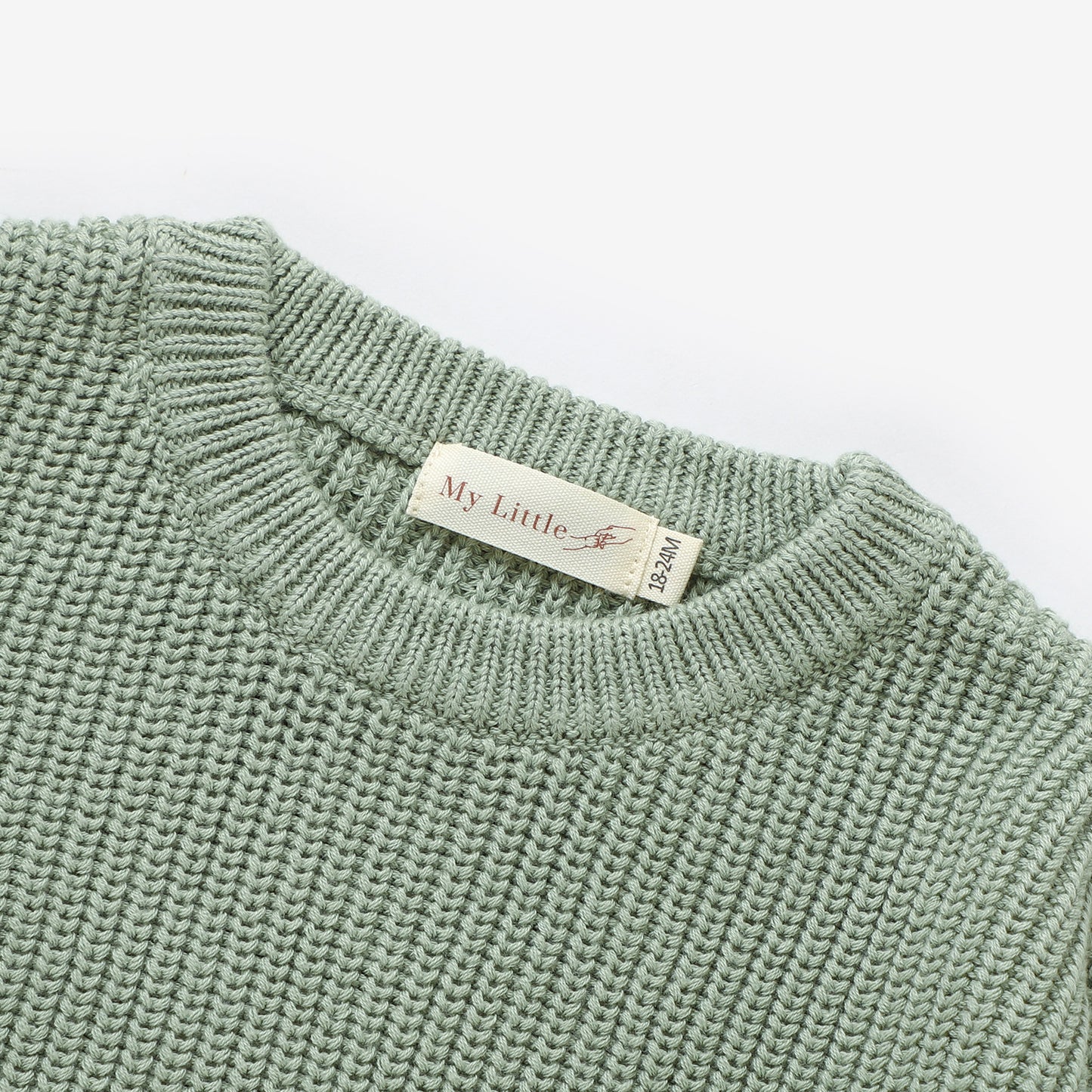 The Sutton Knit Sweater - Sage