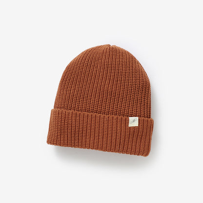 The Sutton Chunky Knit Toque - Cinnamon